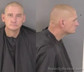 Mugshot of Daniel Scott Stidham booked in Indian River County, Florida on September 16, 2026