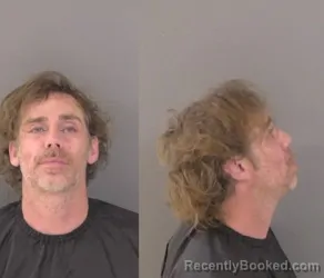 Mugshot of Christopher Evan Runyon booked in Indian River County, Florida on March 24, 2026