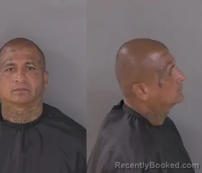 Mugshot of Juan Roberto Claudio booked in Indian River County, Florida on July 8, 2026