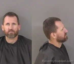 Mugshot of Guy Keith Tibbetts booked in Indian River County, Florida on August 10, 2026