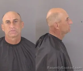 Mugshot of Joseph Curtis Tyson booked in Indian River County, Florida on April 22, 2026