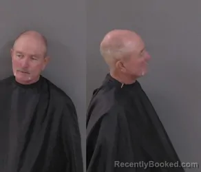 Mugshot of Lawrence James Mahaffey Compton booked in Indian River County, Florida on August 30, 2026