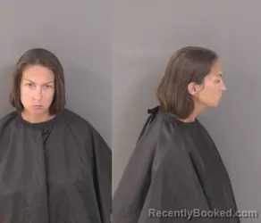 Mugshot of Megan Rene Gould booked in Indian River County, Florida on March 17, 2026