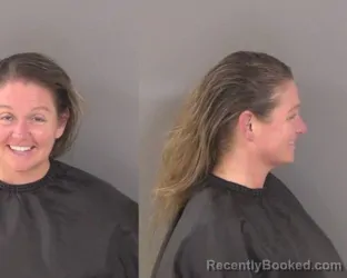 Mugshot of April Elizabeth Fritz booked in Indian River County, Florida on May 1, 2026