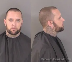 Mugshot of Joshua Michael Ryan booked in Indian River County, Florida on March 25, 2026