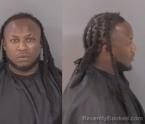 Mugshot of Damian Detroy Collins booked in Indian River County, Florida on March 31, 2026