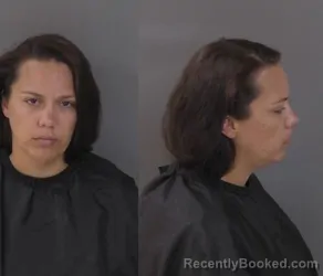 Mugshot of Zoe Alexandra Ashcroft booked in Indian River County, Florida on August 30, 2026