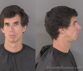 Mugshot of Andrew Scott Strong booked in Indian River County, Florida on April 27, 2026