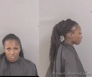 Mugshot of Asia Janae Jones booked in Indian River County, Florida on October 8, 2026