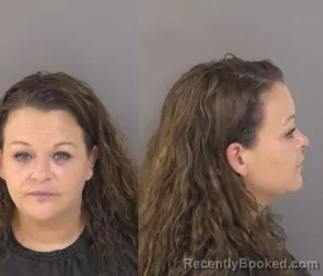 Mugshot of Frances Peige Ball booked in Indian River County, Florida on March 23, 2026