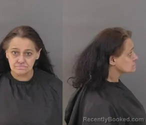 Mugshot of Andrea Marie Adkins booked in Indian River County, Florida on October 23, 2026