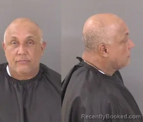 Mugshot of Luis Omar Arzuaga Pacheco booked in Indian River County, Florida on March 8, 2026