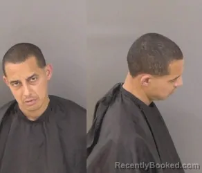 Mugshot of Richard Justin Rivera booked in Indian River County, Florida on August 4, 2026
