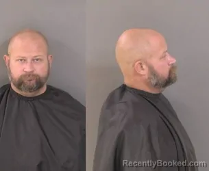 Mugshot of Walter Alan Husak booked in Indian River County, Florida on August 8, 2026