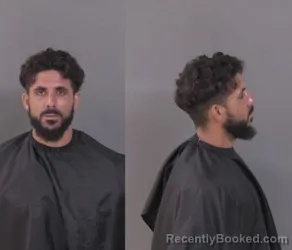 Mugshot of Adam Joseph Alemaghides booked in Indian River County, Florida on July 6, 2026