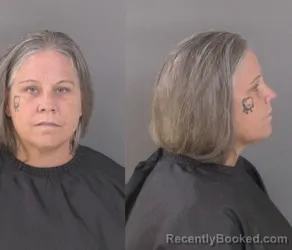 Mugshot of April Marie White booked in Indian River County, Florida on October 5, 2026