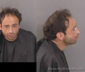Mugshot of Agustin Adrian Urtizberea booked in Indian River County, Florida on August 8, 2026