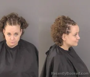 Mugshot of Jacqueline Ann Menne booked in Indian River County, Florida on August 11, 2026