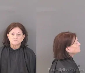 Mugshot of Irene Kathryn Manasa booked in Indian River County, Florida on April 10, 2026