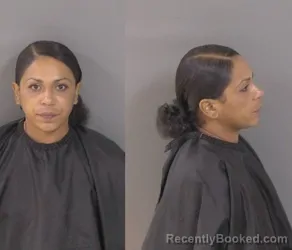 Mugshot of Dominique Justine Wilcox Brownlee booked in Indian River County, Florida on June 24, 2026