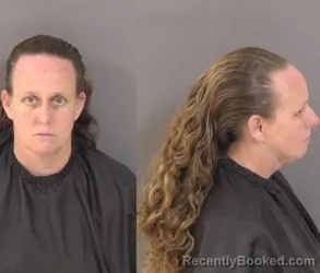 Mugshot of Megan Ann Cagot booked in Indian River County, Florida on March 24, 2026