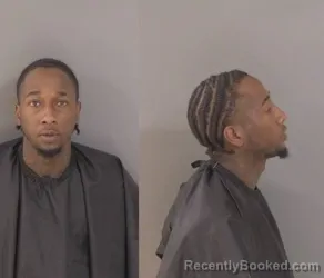 Mugshot of Tyric Montavious Davis booked in Indian River County, Florida on March 18, 2026