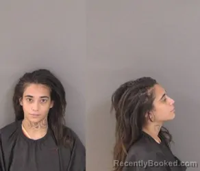 Mugshot of Ava Maria Julia Wright