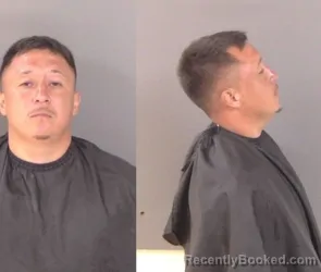 Mugshot of Sergio Rojas Santana booked in Indian River County, Florida on August 21, 2026
