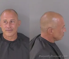 Mugshot of George Tyler Grawe booked in Indian River County, Florida on August 6, 2026