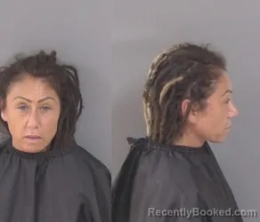 Mugshot of Jennie Marie Roberts booked in Indian River County, Florida on April 1, 2026