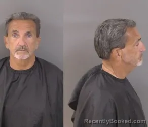 Mugshot of Peter Charles Parisi booked in Indian River County, Florida on September 22, 2026