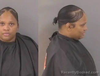 Mugshot of Gwen Lorenzo Anderson booked in Indian River County, Florida on August 20, 2026