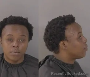 Mugshot of Shametris Lashai Tumblin booked in Indian River County, Florida on March 9, 2026