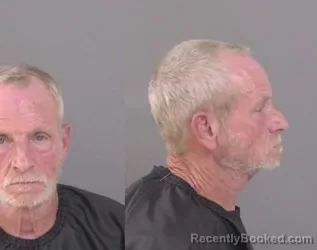 Mugshot of John Alden Hutchins booked in Indian River County, Florida on May 3, 2026