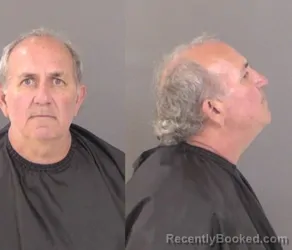 Mugshot of Laurence Michael Strassner booked in Indian River County, Florida on April 3, 2026