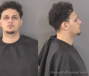 Mugshot of Joseph Peter Sanchez booked in Indian River County, Florida on August 6, 2026