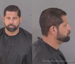 Mugshot of Mario Alberto Santana booked in Indian River County, Florida on June 23, 2026