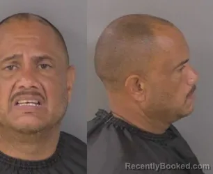 Mugshot of Dennis Agosto booked in Indian River County, Florida on March 25, 2026