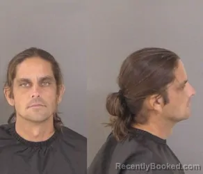 Mugshot of Benjamin Scott Estabrook booked in Indian River County, Florida on April 29, 2026