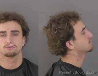 Mugshot of Tyler Michael Sampson booked in Indian River County, Florida on October 30, 2026