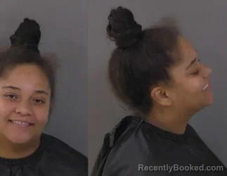 Mugshot of Chaniesca Nicole Fuentes Sanjurjo booked in Indian River County, Florida on August 25, 2026