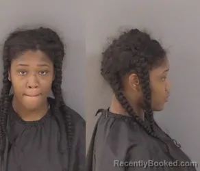 Mugshot of Quanteria Tiara Roberson booked in Indian River County, Florida on April 24, 2026