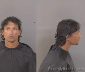 Mugshot of Ernesto Alejandro Romero Guerra booked in Indian River County, Florida on March 10, 2026