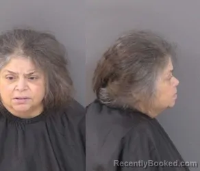 Mugshot of Gina Marie Debello booked in Indian River County, Florida on April 10, 2026