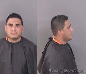 Mugshot of Bayron Mancia Fernandez booked in Indian River County, Florida on May 1, 2026