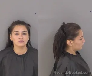 Mugshot of Malorine Noelia Garcia Obispo booked in Indian River County, Florida on May 4, 2026