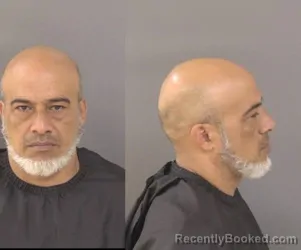 Mugshot of Oswald Julius Montalvo booked in Indian River County, Florida on May 5, 2026
