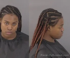 Mugshot of Jhania Cierra Leonard booked in Indian River County, Florida on June 17, 2026
