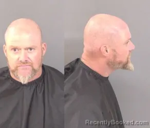 Mugshot of Brent Gene Willamson booked in Indian River County, Florida on August 21, 2026