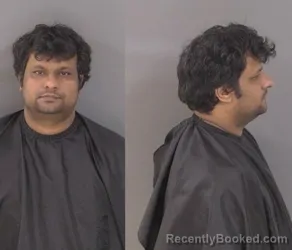 Mugshot of Amardeep Ganpatlal Barot booked in Indian River County, Florida on September 22, 2026